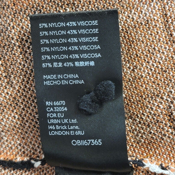 Anthropologie Maeve Abracadabra Knit Mini Skirt Boho Retro Statement Skirt XS - Picture 9 of 11